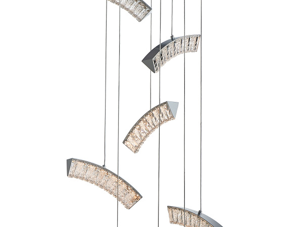 Závěsný křišťálový lustr LETICIA – V30126 6