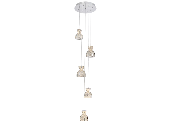 Závěsná křišťálová lampa KATRIA - V30045 3