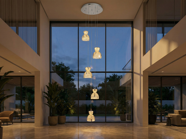 Závěsná křišťálová lampa KATRIA - V30045 2