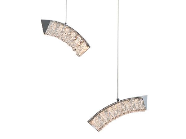 Závěsný křišťálový lustr LETICIA – V30126 8