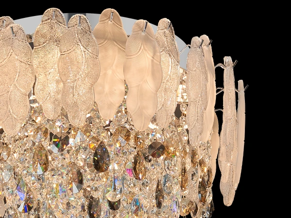 Stropní křišťálový lustr GURU 600 - V20107 4