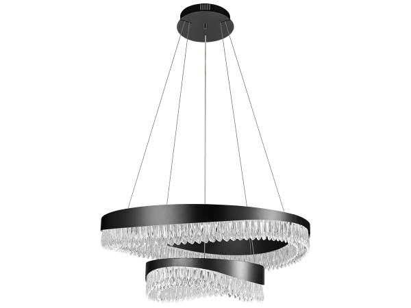 Závěsný křišťálový lustr AURORA 800+450 - V30078