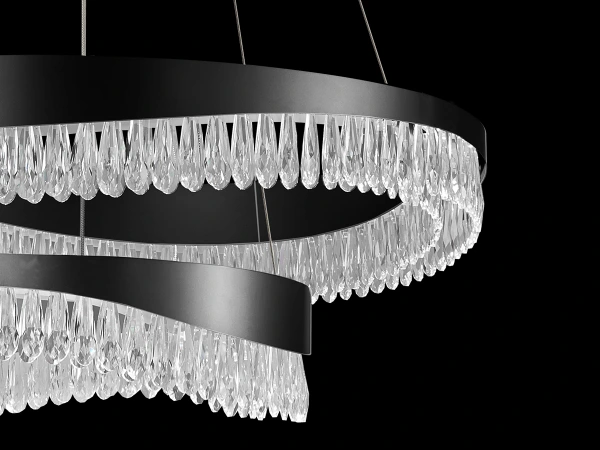 Závěsný křišťálový lustr AURORA 800+450 - V30078 11