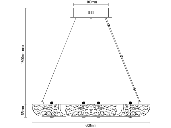 Lustr CORTEZA 800 - V30034 5