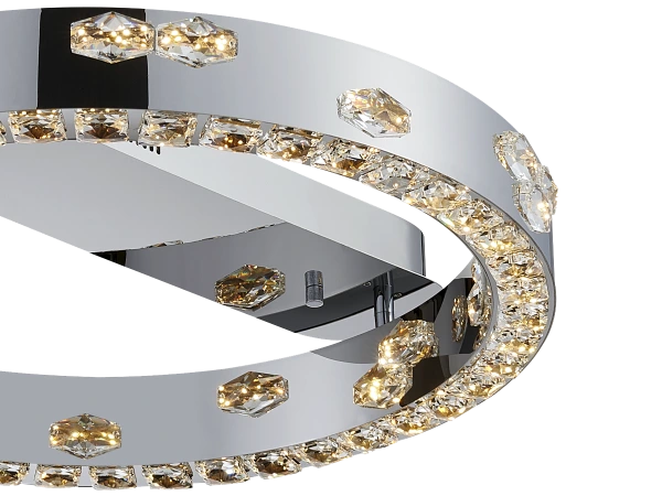 Stropní křišťálový lustr CLARIS 600 - V30007 5