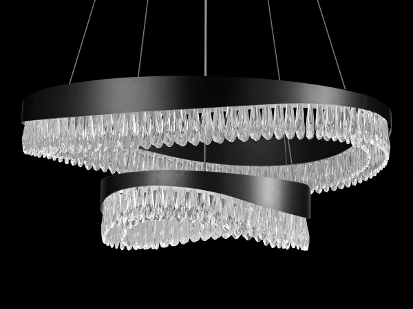 Závěsný křišťálový lustr AURORA 800+450 - V30078 9