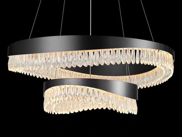 Závěsný křišťálový lustr AURORA 800+450 - V30078 10