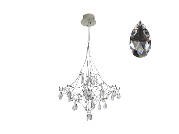 JOYA závěsný křišťálový lustr 600 – V40072S