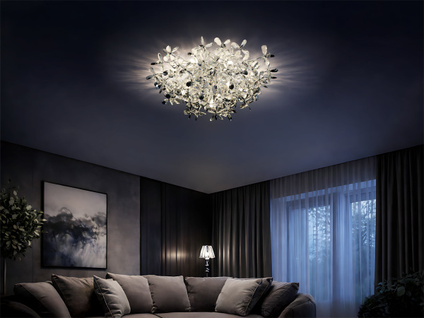 Stropní křišťálový lustr CATALEYA 800 - V20023 1
