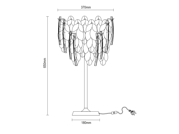 Stolní lampa CHOREO 650 - V20120 8