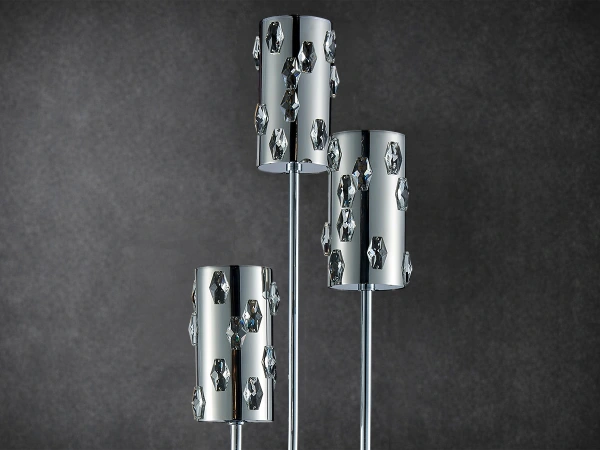 Křišťálová stojací lampa CLARIS - V30012 4