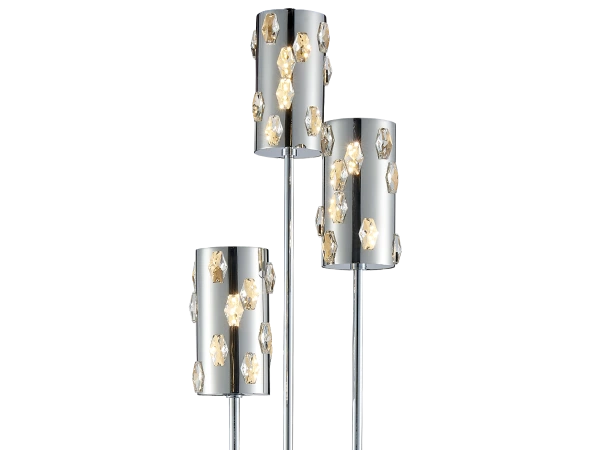 Křišťálová stojací lampa CLARIS - V30012 6