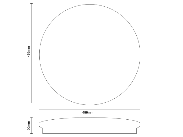 Stropní svítidlo LINIA 499 - 10015 7