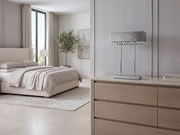 Stolní křišťálová lampa SARITA 500 – V30147 2