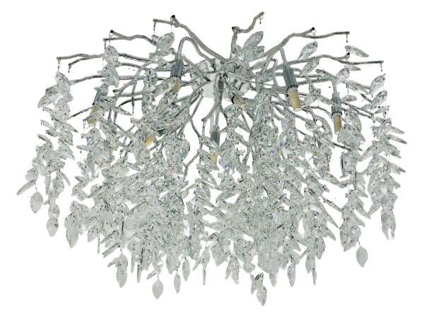 Stropní křišťálový lustr ELYSIA 800 - V20010