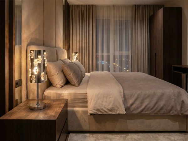 Křišťálová stolní lampa CLARIS - V30011 2