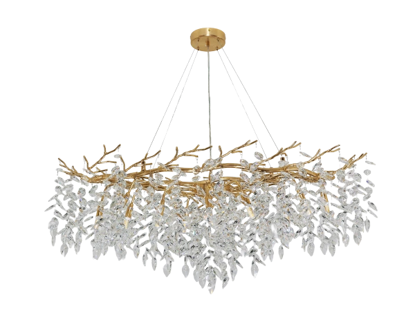 Závěsný křišťálový lustr ELYSIA 1200x600 - V20001