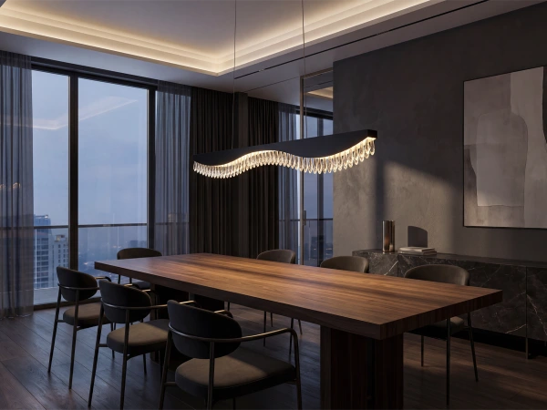 Závěsný křišťálový lustr AURORA 1100 - V30071 2