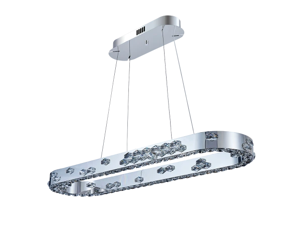 Závěsný křišťálový lustr CLARIS 1100x320 - V30003