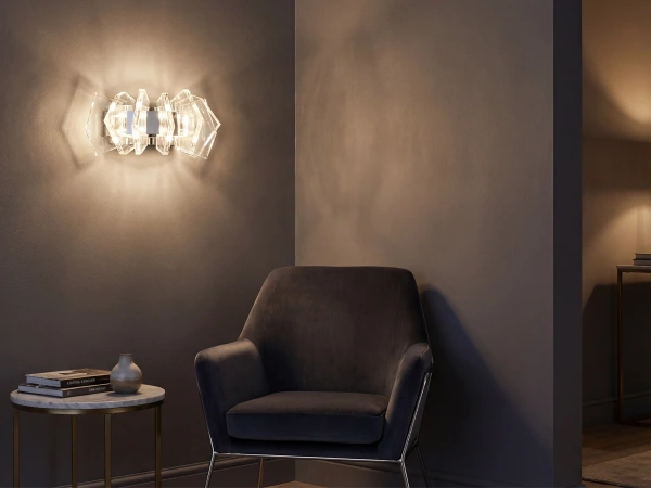 PIKASO Nástěnný křišťálový lustr - V30025 4