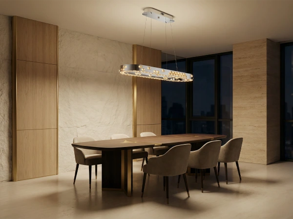 Závěsný křišťálový lustr CLARIS 1100x320 - V30003 2