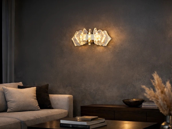 PIKASO Nástěnný křišťálový lustr - V30025 2