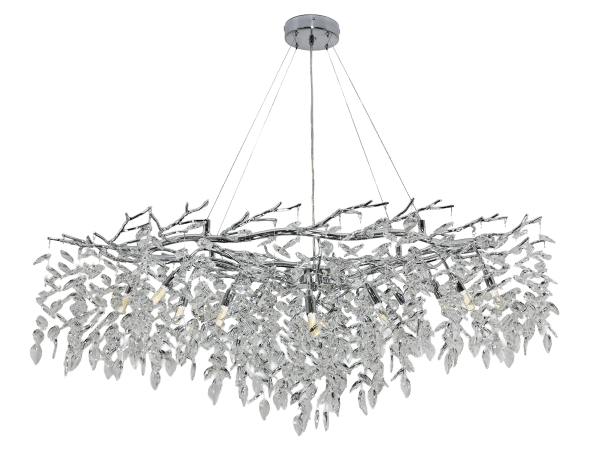 Závěsný křišťálový lustr ELYSIA 1200x600 - V20002