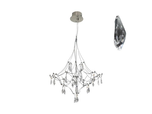 JOYA závěsný křišťálový lustr 600 – V40075S
