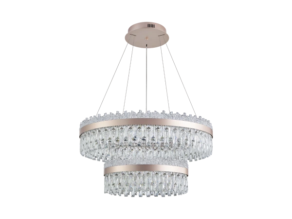 Závěsný křišťálový lustr ROCOCO 800+500 – V30104
