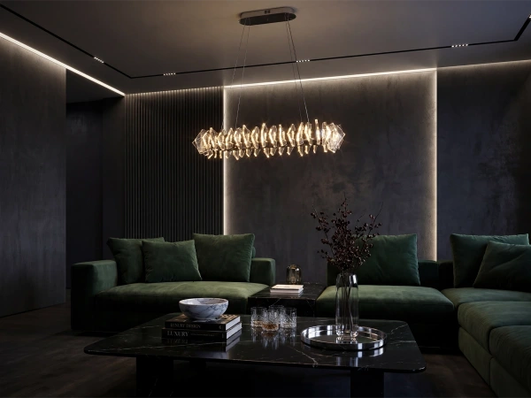 Závěsný křišťálový lustr PIKASO 1050 - V30021 6