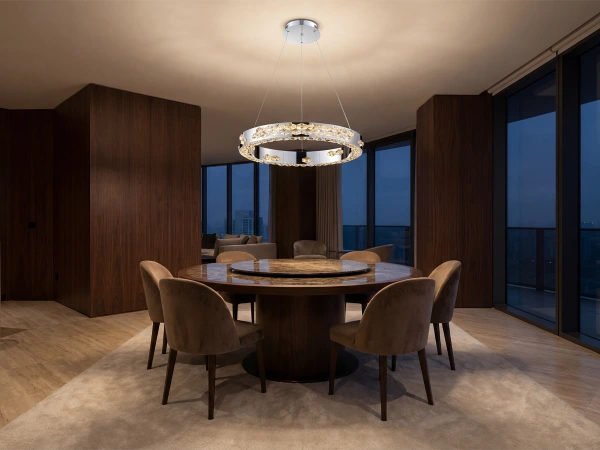 Závěsný křišťálový lustr CLARIS 600 - V30004 2