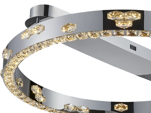 Stropní křišťálový lustr CLARIS 800 - V30008 5