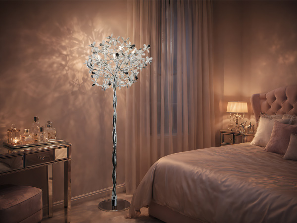 Křišťálová stojací lampa CATALEYA 1700 - V20028 1