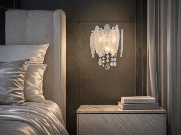 Nástěnná křišťálová lampa GURU 250x310 - V20104 2