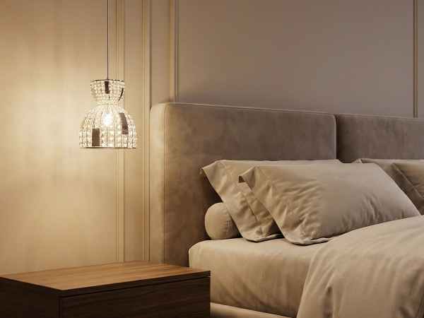 Závěsná křišťálová lampa KATRIA 150 - V30041 2