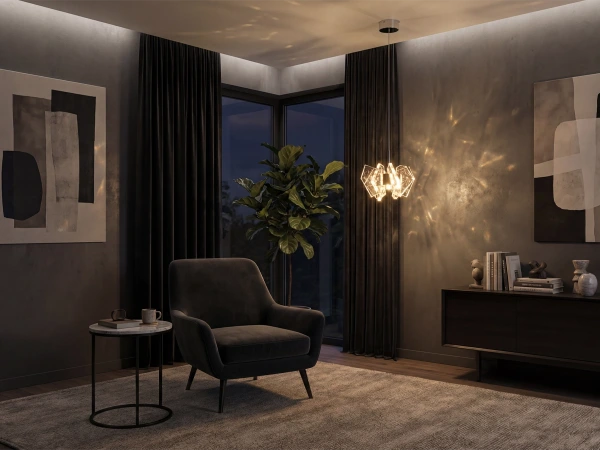 Závěsný křišťálový lustr PIKASO 250 - V30022 1