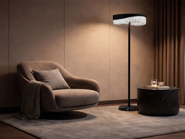 Křišťálová stojací lampa AURORA 1550 - V30084 2