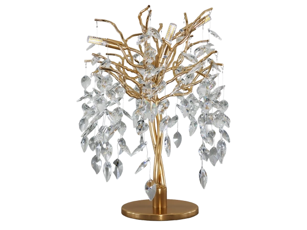 Křišťálová stolní lampa ELYSIA 600 - V20015