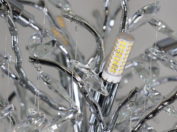 Křišťálová stolní lampa ELYSIA 600 - V20016 4