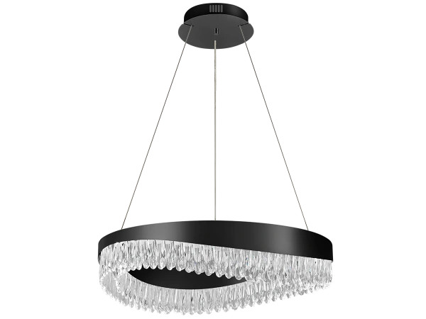 Závěsný křišťálový lustr AURORA 600 - V30076