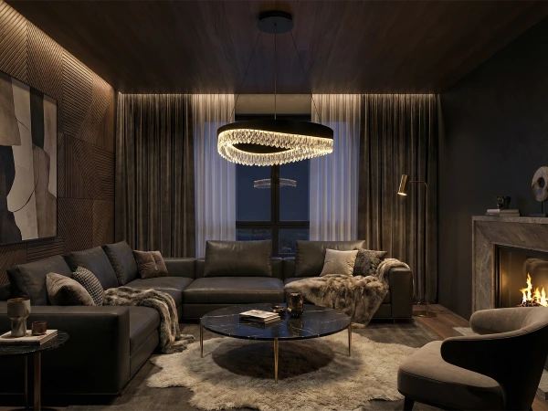 Závěsný křišťálový lustr AURORA 600 - V30076 3