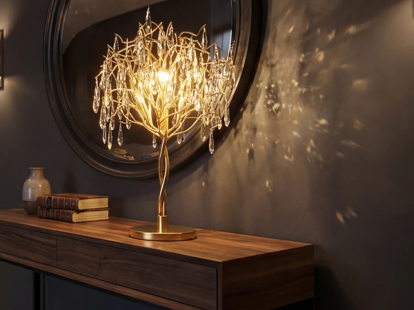 Křišťálová stolní lampa GOCCIA 750 - V20036 2