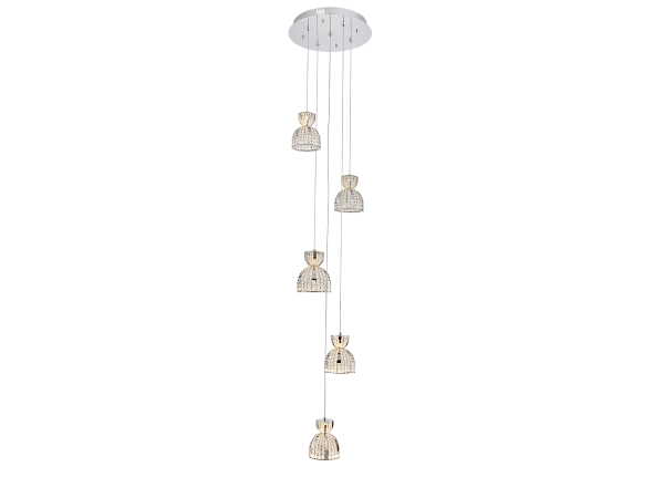 Závěsná křišťálová lampa KATRIA - V30044 3