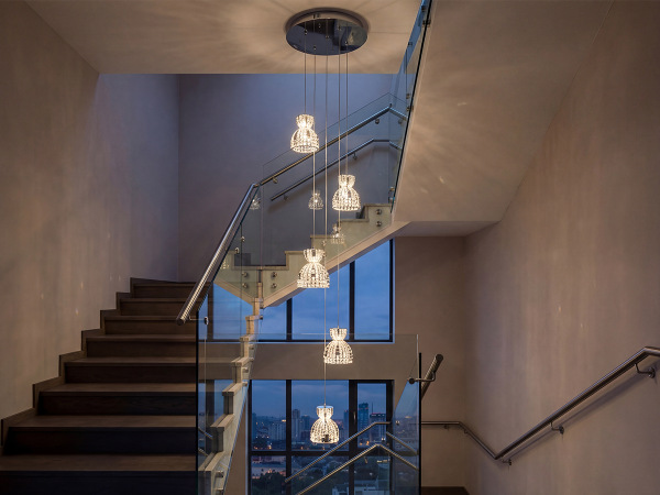 Závěsná křišťálová lampa KATRIA - V30044 2