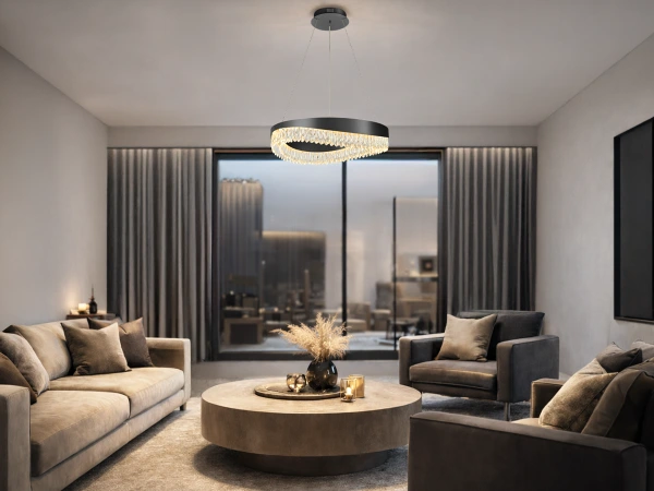 Závěsný křišťálový lustr AURORA 600 - V30076 2