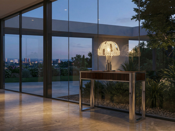 Křišťálová stolní lampa KATRIA 350 - V30046 2