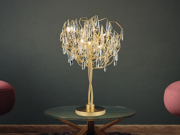 Křišťálová stolní lampa GOCCIA 750 - V20036 3