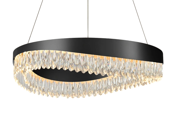 Závěsný křišťálový lustr AURORA 600 - V30076 7