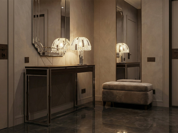 Křišťálová stolní lampa KATRIA 350 - V30046 3