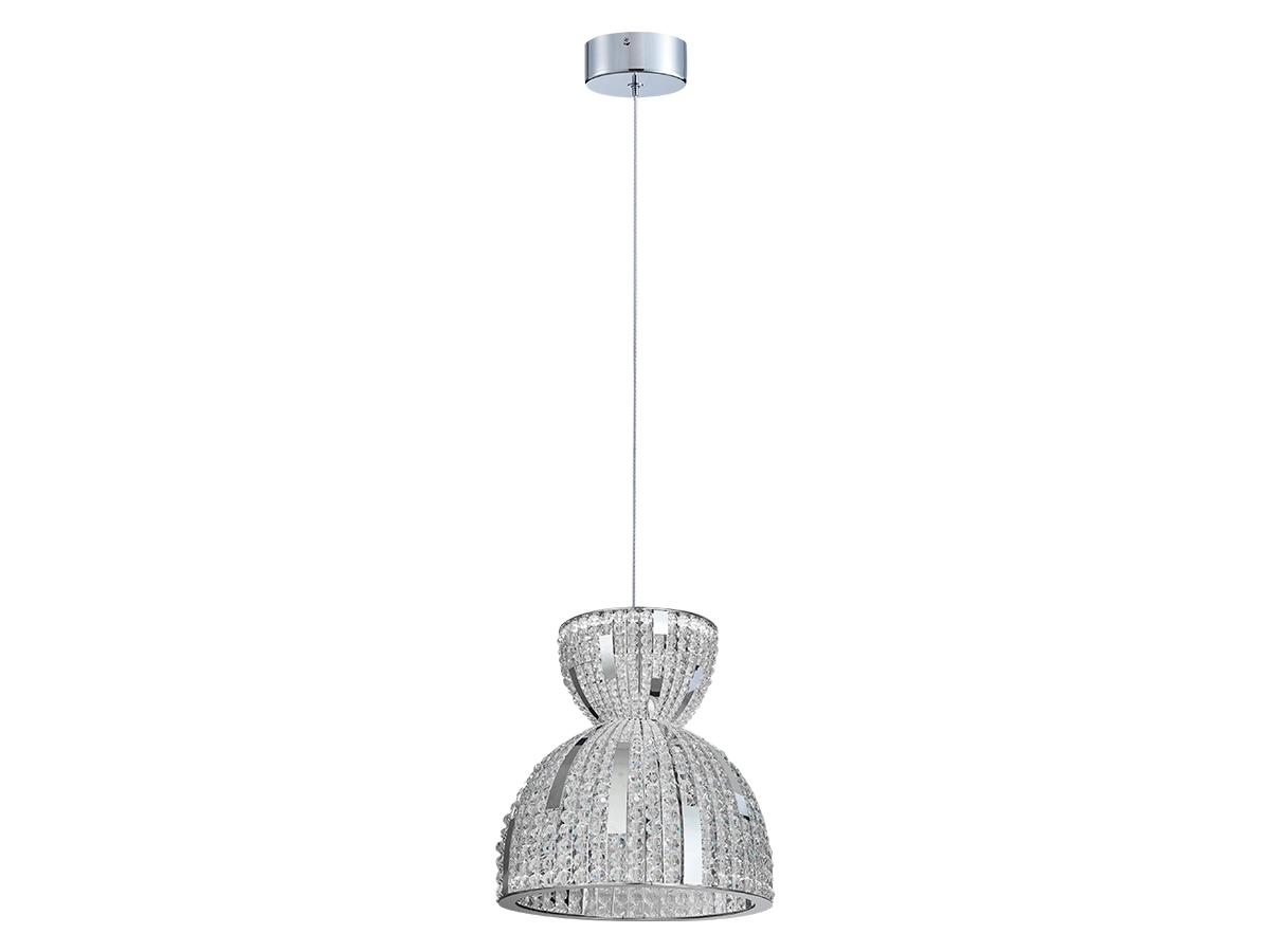 Elegantní svítidla s křišťálovými prvky, která přinášejí jemný lesk a stylovou atmosféru do prostoru.